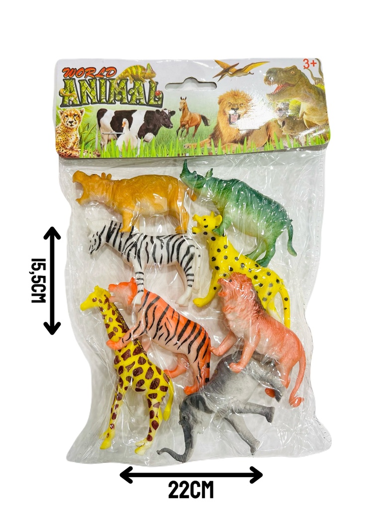 360269 Set Animal Selva X 8