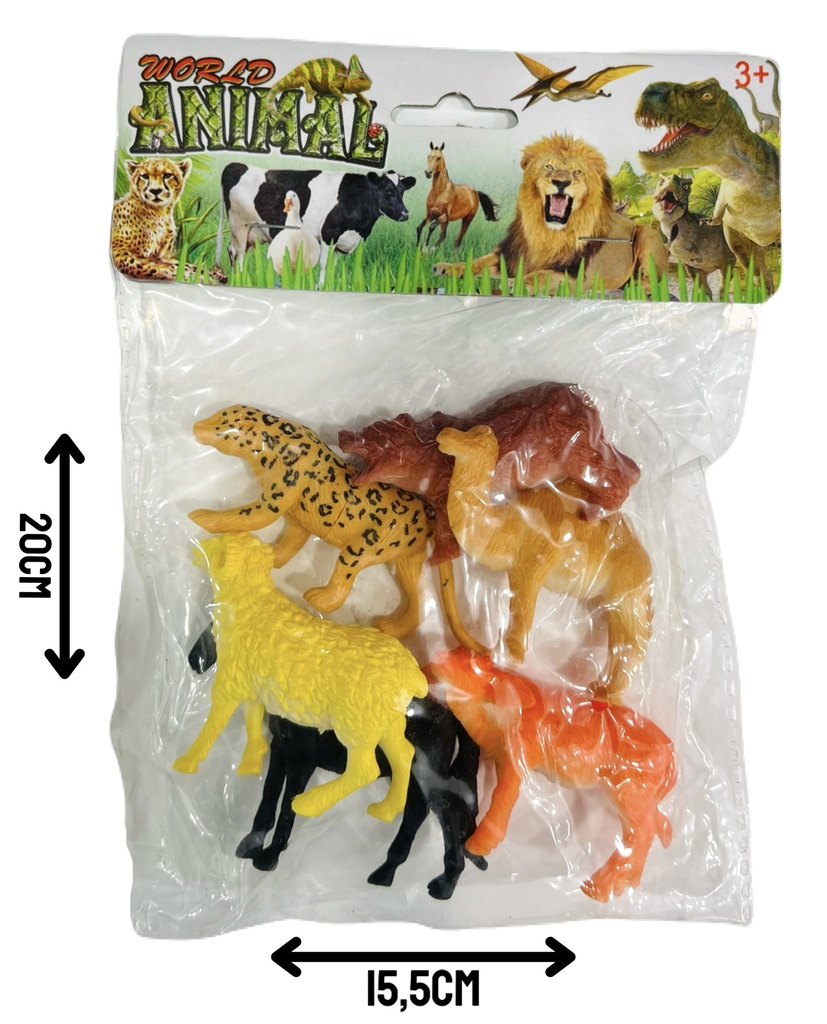 360270 Set Animal Selva X 6