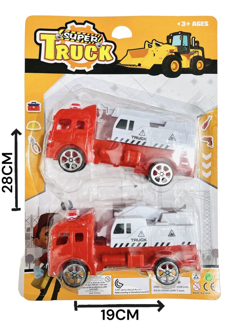 360278 Set Camion Bombero X2 Blister