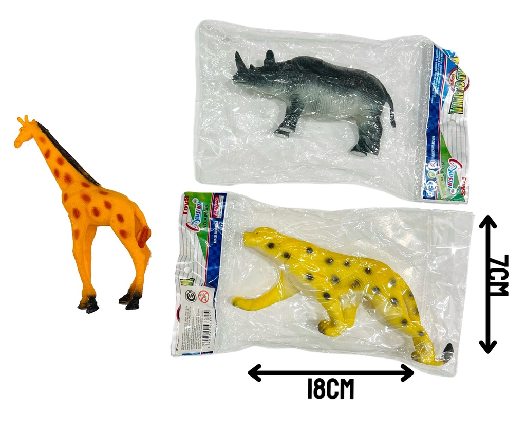 360310 Set Animales Selva Bolsa
