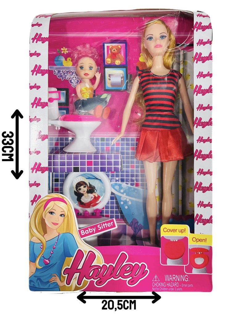 370134 Muñeca Con Bebe En Caja