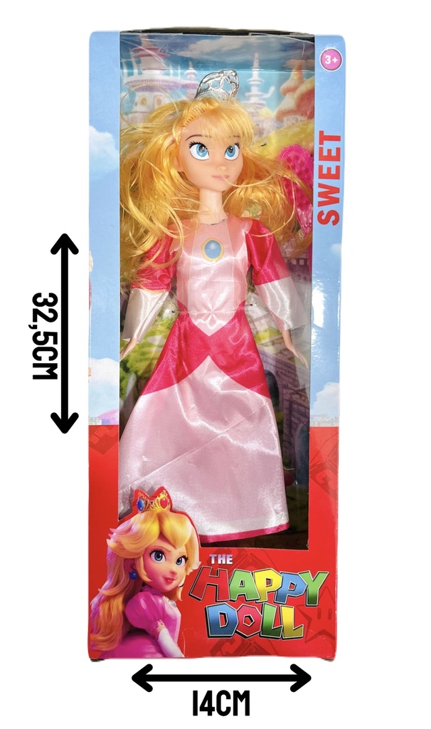 370161 MuÑEca Peach En Caja