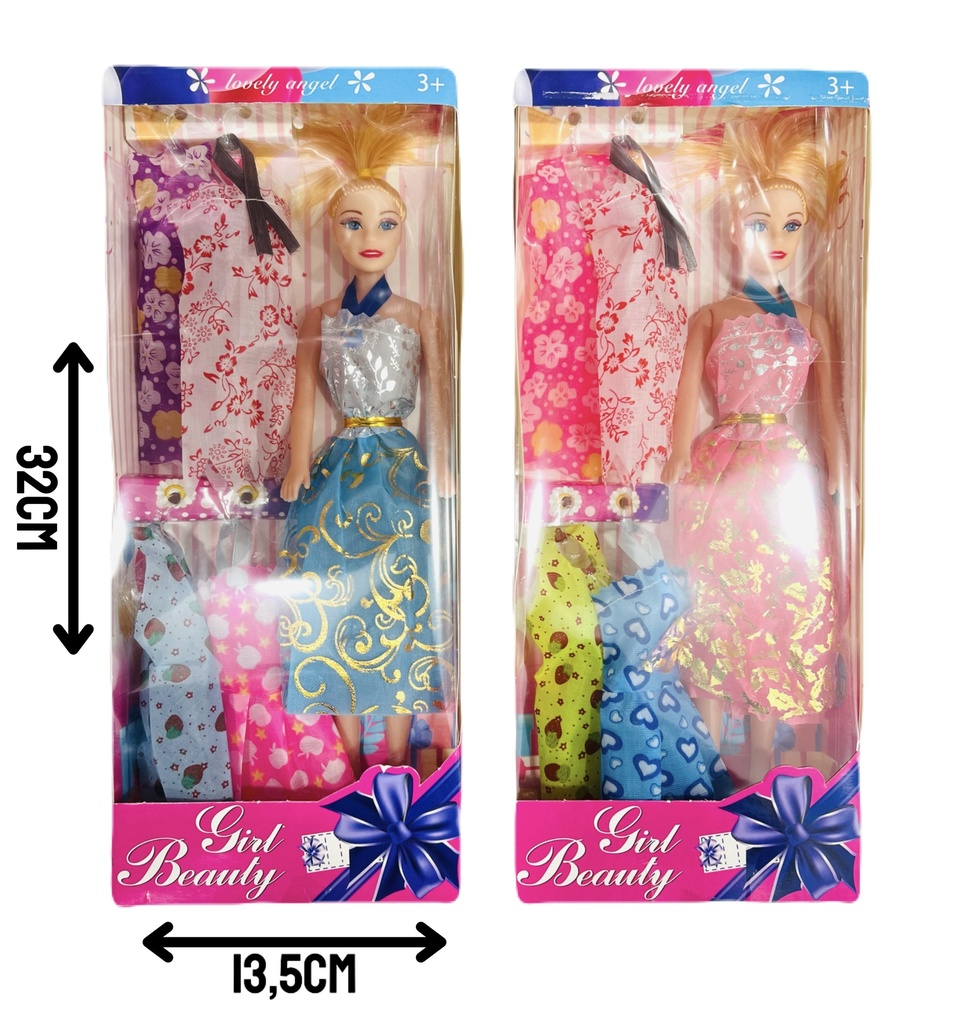 370186 Muñeca Con Accesorios