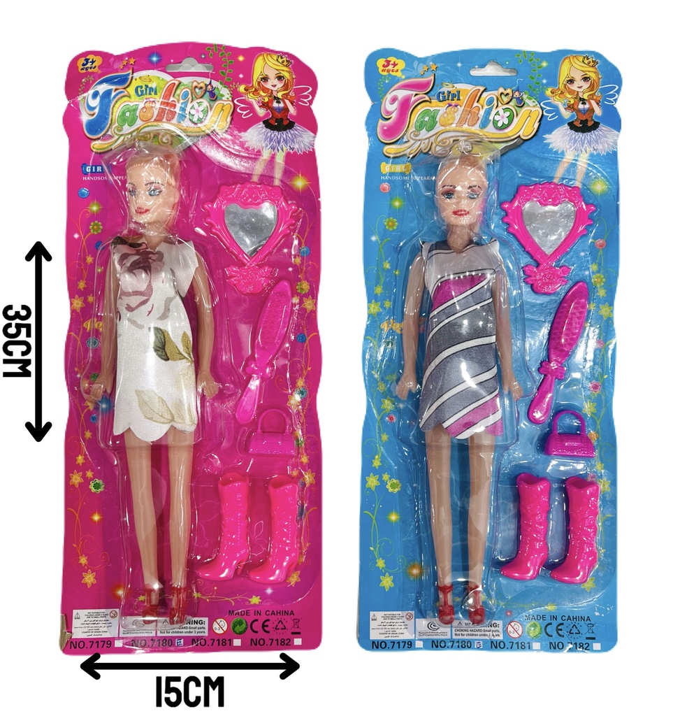 370197 Muñeca Con Accesorios Blister