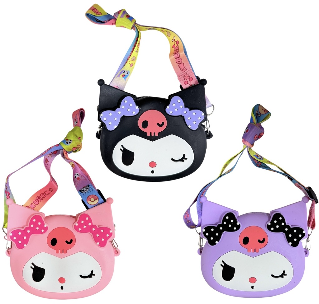 Cartera De Silicona Kuromi
