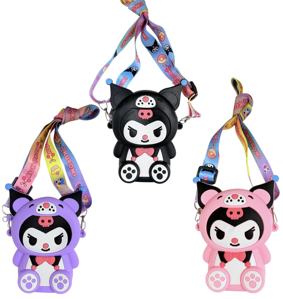 Cartera De Silicona Kuromi