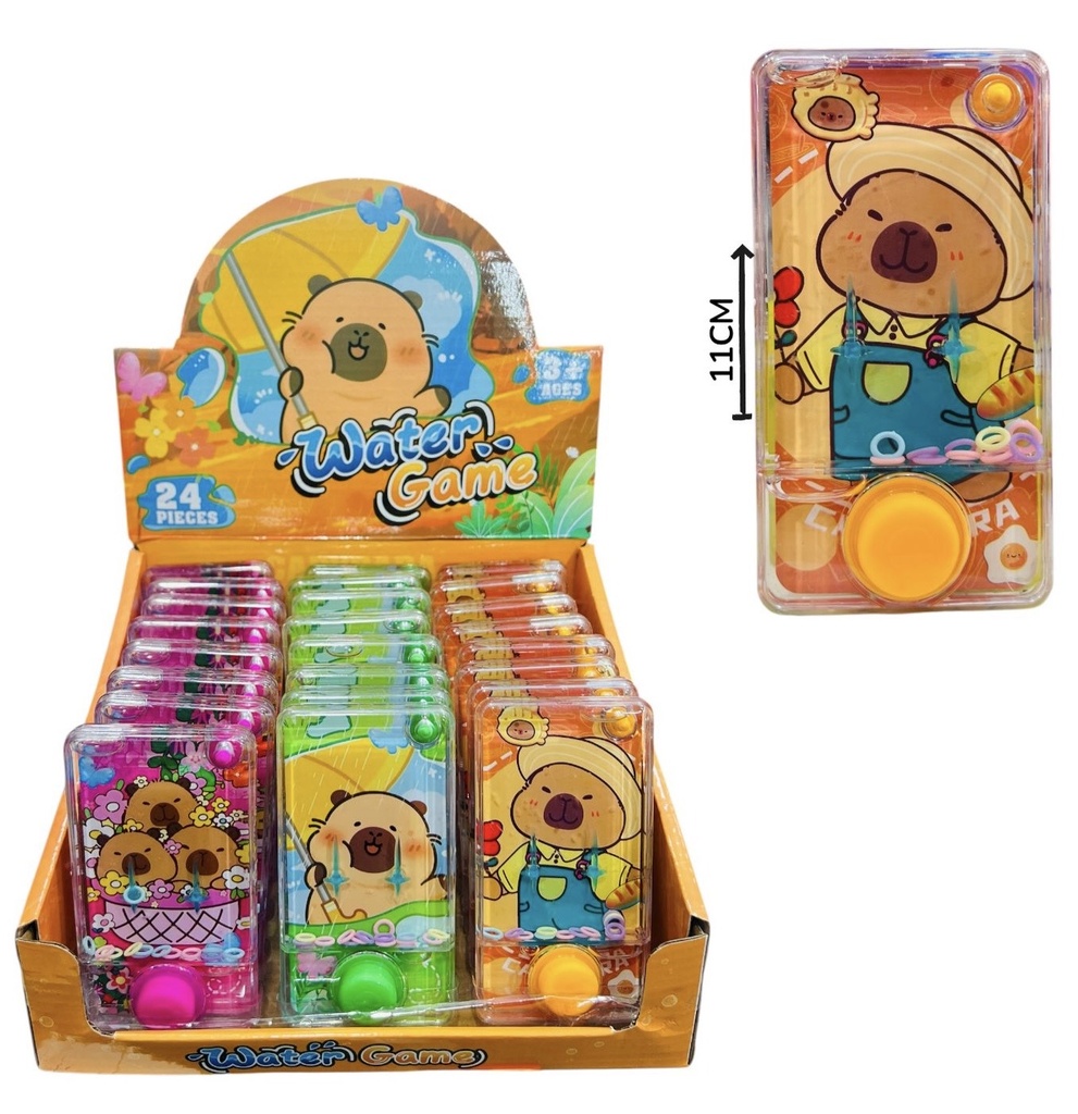 Juego De Agua Capibara Rectangular Displayx24