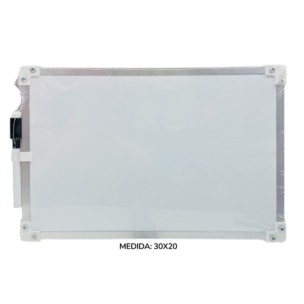 Pizarra Blanca 20X30 Con Fibra