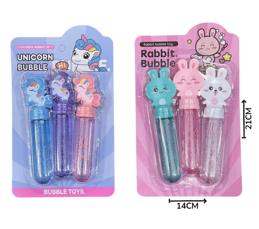 Burbujero Unicornio/Conejito x3
