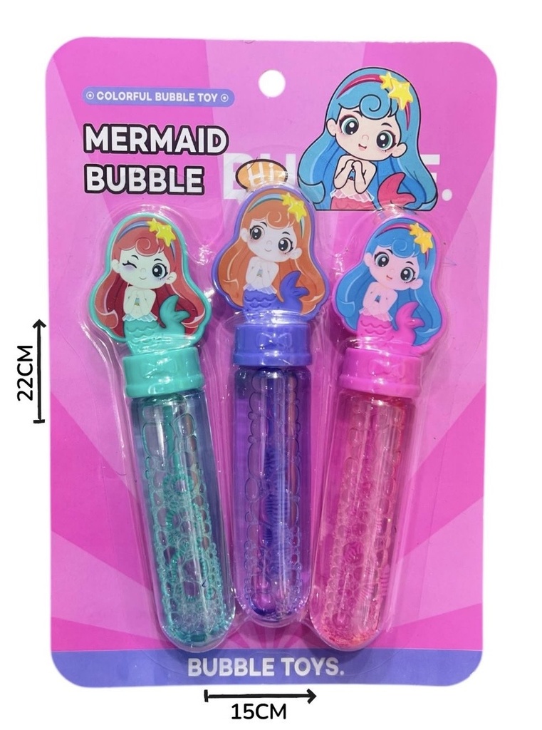 Burbujero Sirena x3