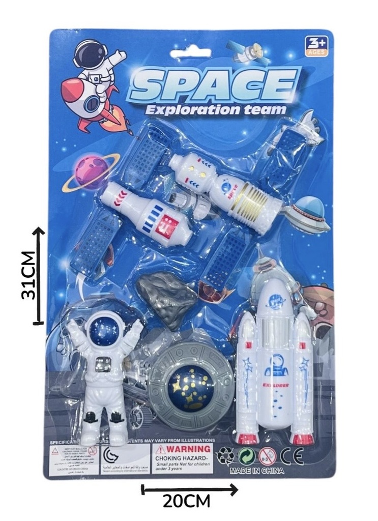 Set Espacial Con Accesorios