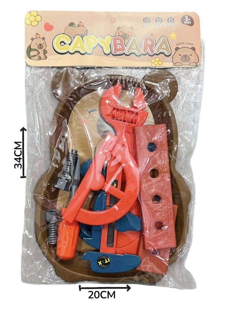 Set De Herramientas Con Base Capibara