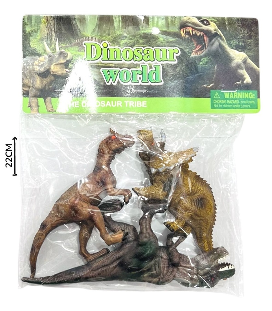 Set Dinosaurios En Bolsa