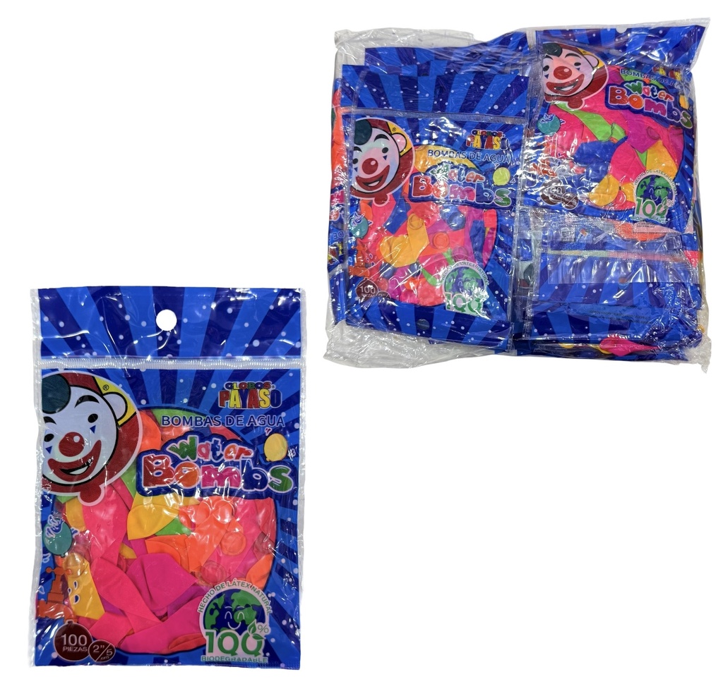 Bombita De Agua Paquetex20