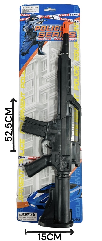 370792 Ametralladora A Friccion