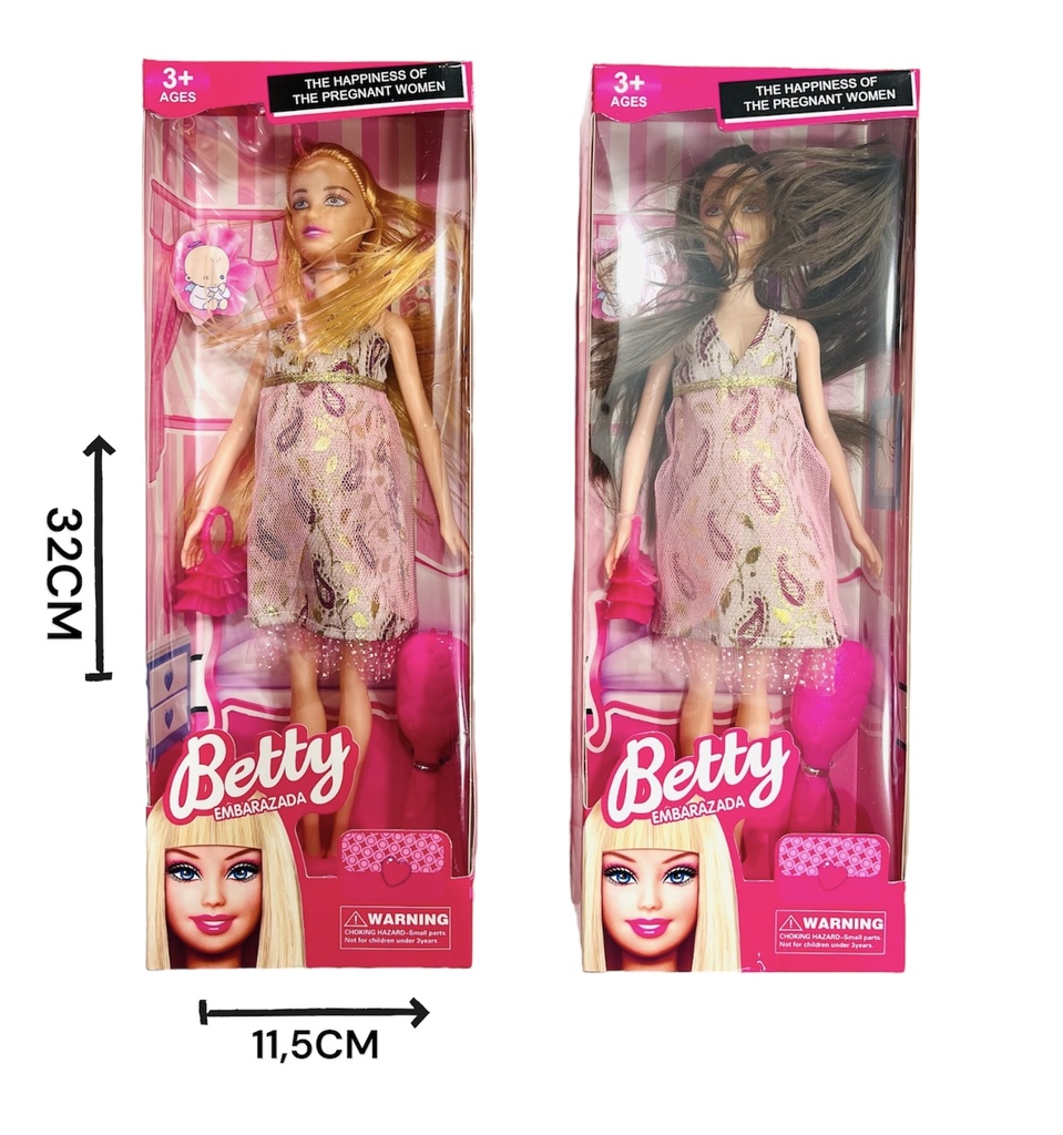 380115 Muñeca Embarazada En Caja