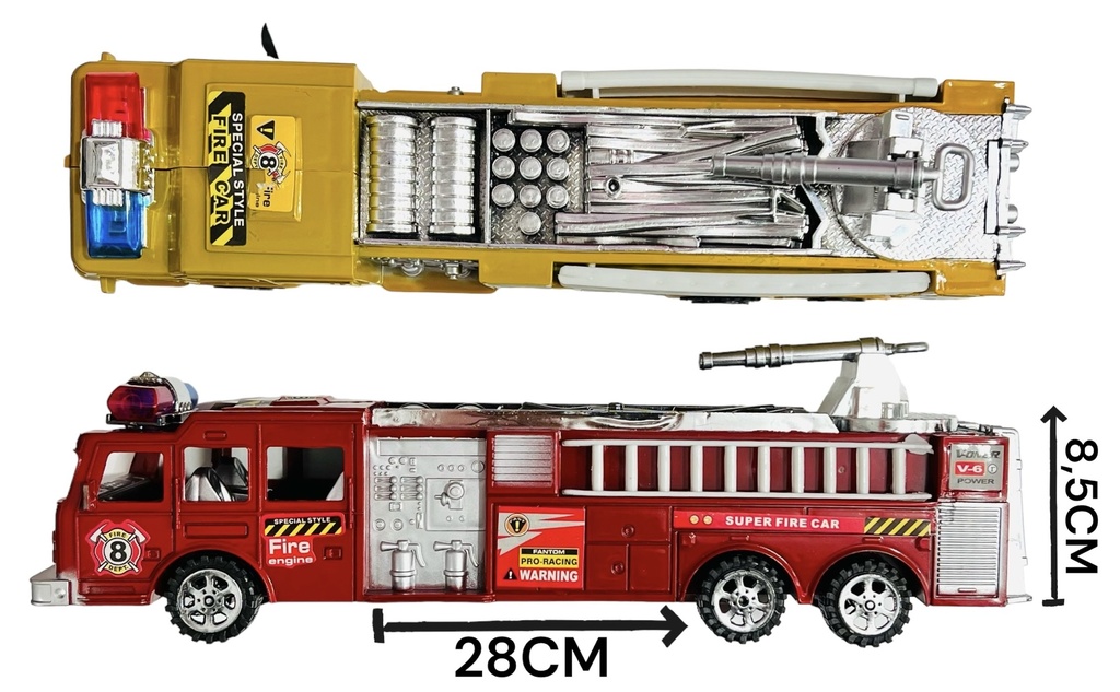 Camion A Friccion En Bolsa Hwa451789