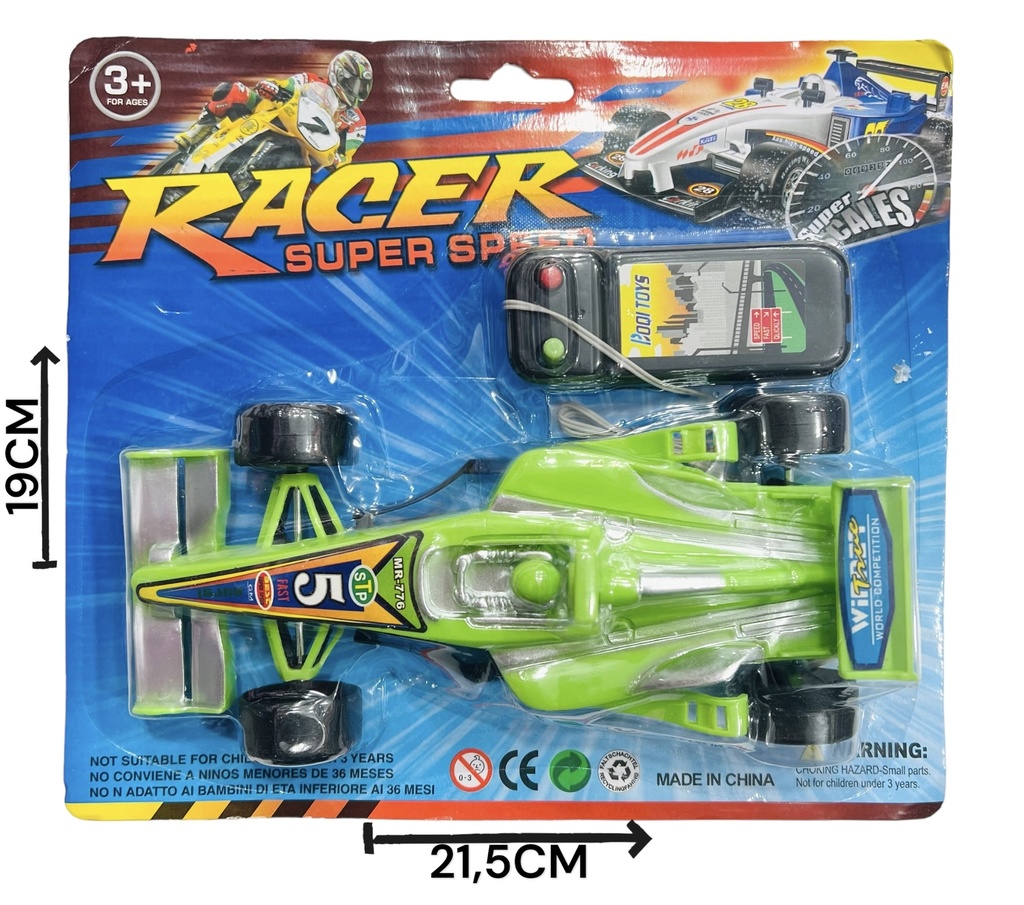 Auto Carrera Con Control Blister Hwa725832