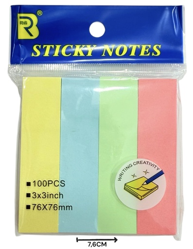 [511406] Notas Adhesivas Pastel X400