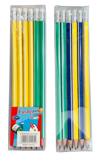 [511425] Lapiz Negro Hb Con Goma X12