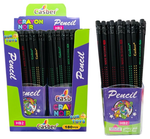 [511427] Lapiz Negro Hb Con Goma X180 C-7012