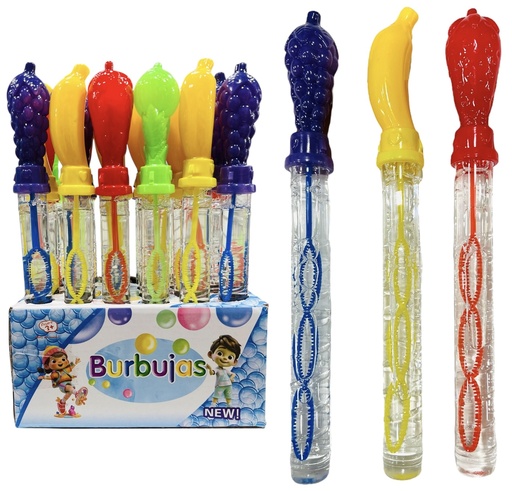 [511509] BURBUJERO FRUTAS Displayx24