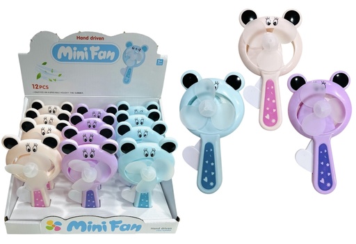 [612083] Mini Ventilador De Mano Orejas Displayx12