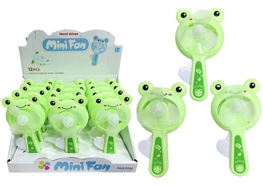 [612074] Mini Ventilador De Mano Rana Displayx12