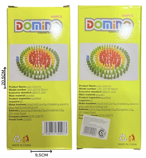 [511560] Domino X100 Piezas