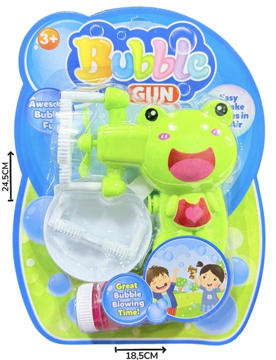 [621923] Burbujero Pistola Rana En Blister
