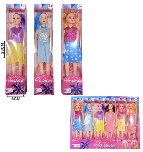 [621634] MuÑEca En Caja Displayx12