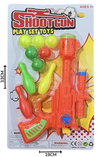 [622604] Pistola Lanza Bolas En Blister