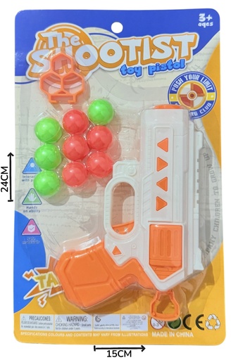[622588] Pistola Lanza Pelotas En Blister