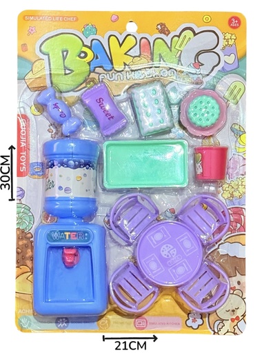 [622135] Set Cocina Con Dispenser Y Mesita