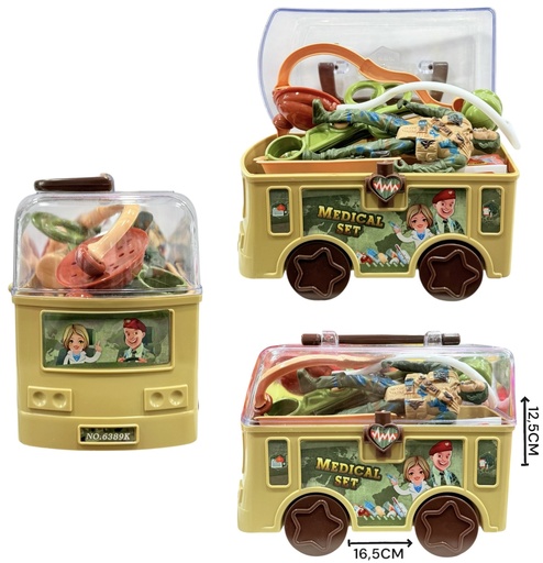 [622475] Set De Doctor Militar En Autito