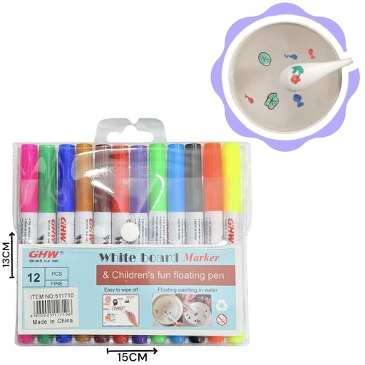 [511710] Marcadores para Dibujos Flotantes x12