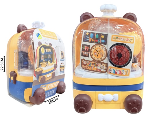 [622223] Set De Cocina En Carrito
