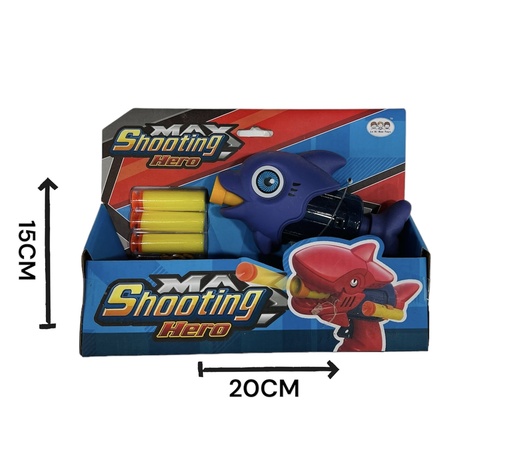 [HW22090499] 360213 Pistola Lanza Proyectil Pez