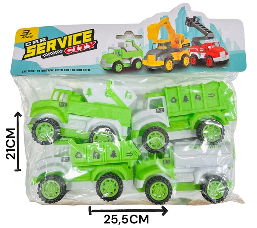 [HW21068054] 360352 Camion A Friccion En Bolsa