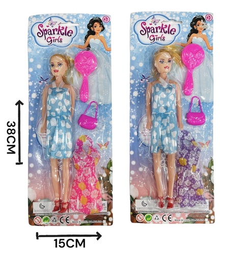[HW22017679] 370154 MuÑEca C/Accesorios Blister