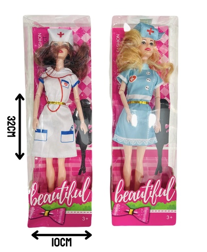 [510401] 370155 MuÑEca Articulada Enfermera