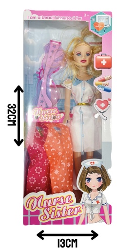 [HWB192994] 370190 MuÑEca Doctora Caja