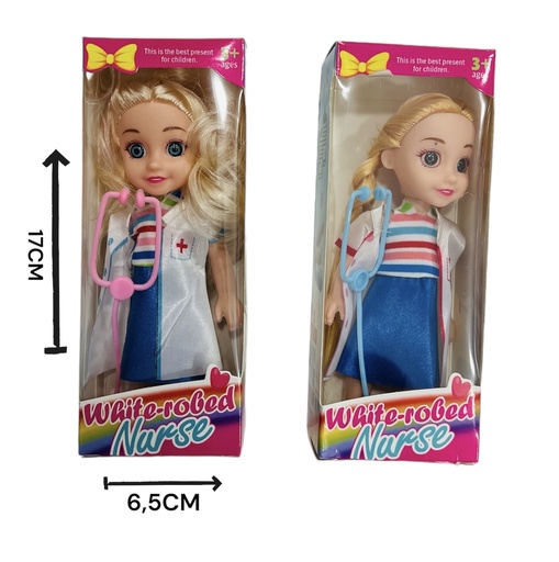 [HWB188399] 370345 Mini MuÑEca Doctora