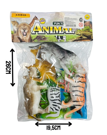 [HW22103960] 370382 Set Animal Selva