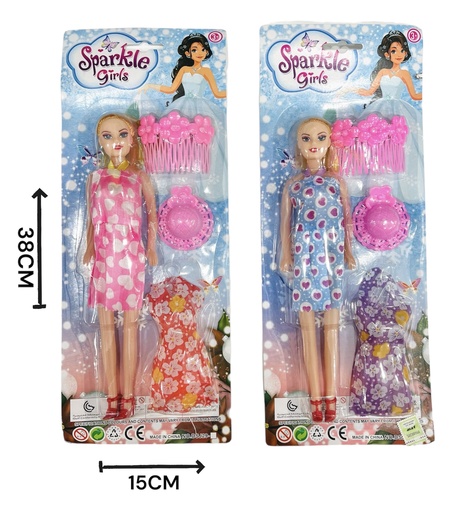 [HW22102408] 370438 MuÑEca C/Accesorios Blister