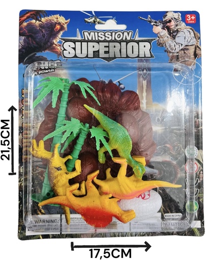 [HW19105317] 370817 Set Dinosaurio En Blister