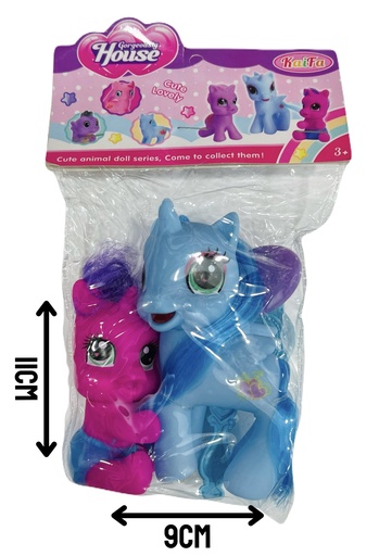 [HWB149161] 371247 Pony Con Accesorios