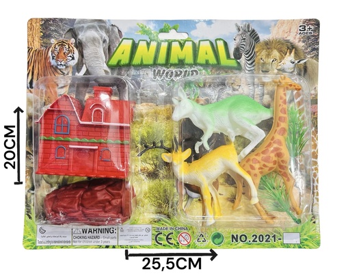 [612022] 612022 Set Animales Selva Blister Hw20098073