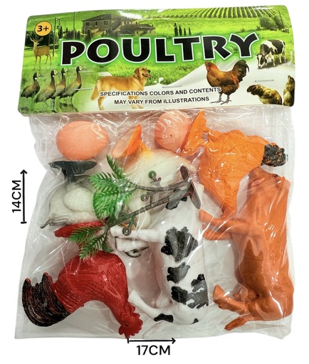 [612028] 612028 Set Animales De Granja X 9 Hw23029278