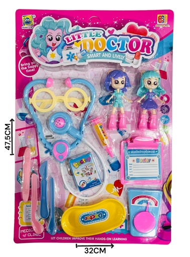 [611619] Set Doctor C/MuÑEca Blister Hw19084820